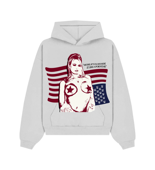 STORMY DANIELS HOODIE WHITE